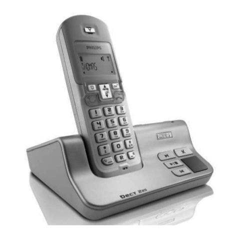 Philips DECT 221 User manual