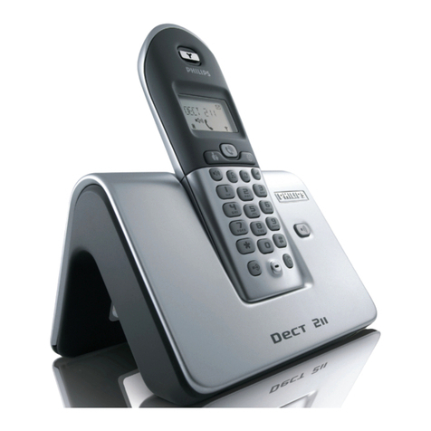Philips DECT 211 User manual