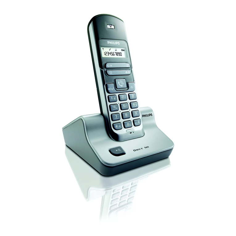 Philips DECT 121 User manual