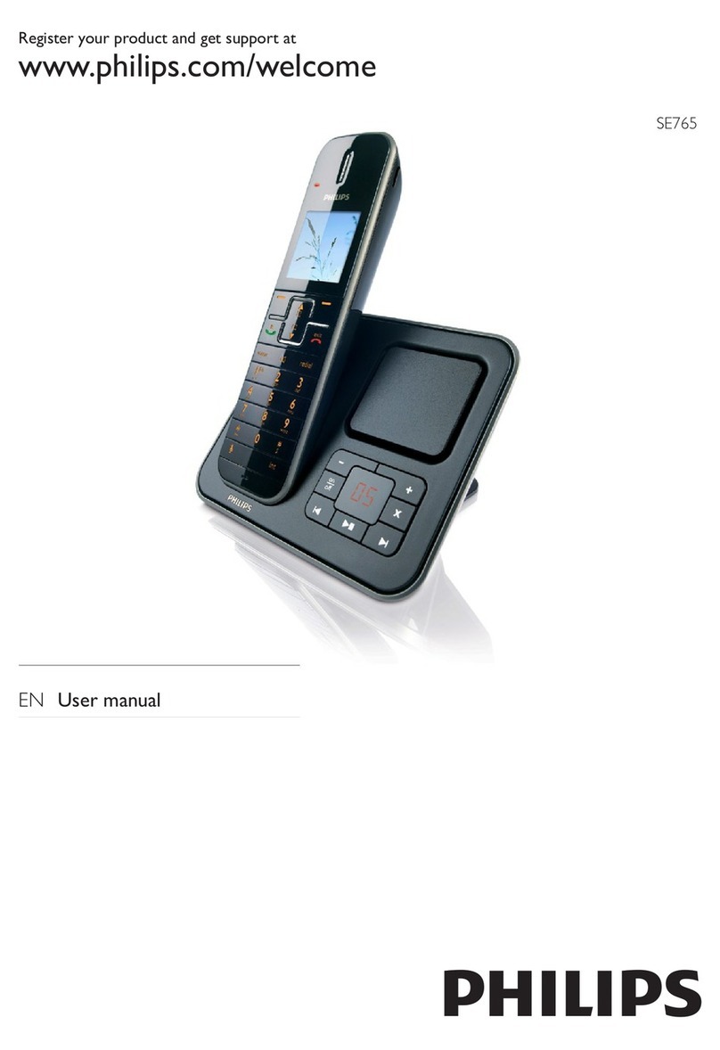 Philips SE765 user manual
