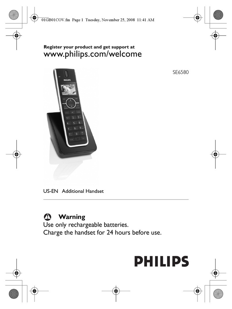 Philips SE6580 user manual