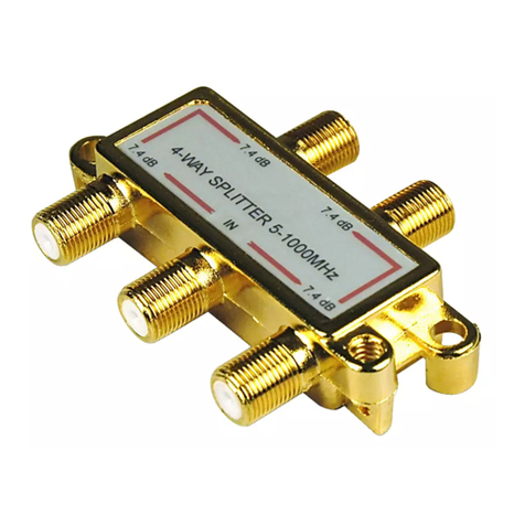 Philips SPLITTER SWV3804 User manual