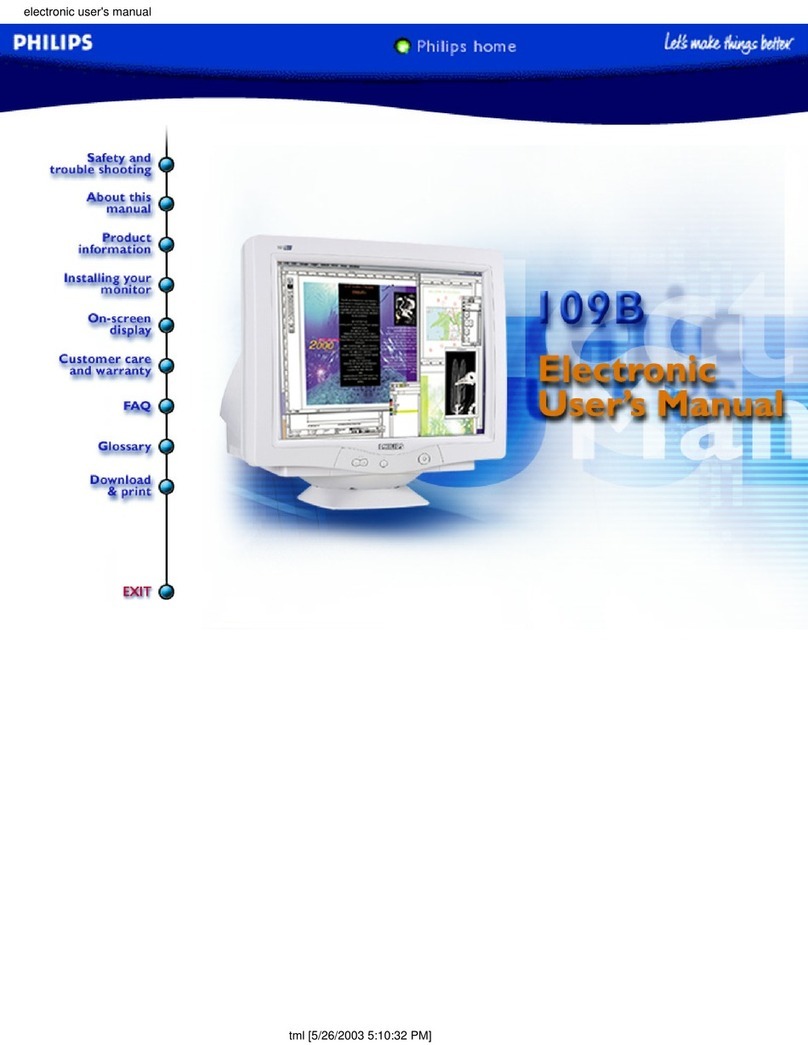 Philips 109B Installation and operating instructions