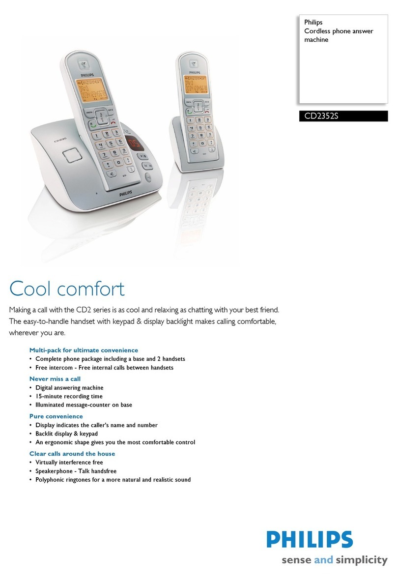 Philips CD2352S User manual
