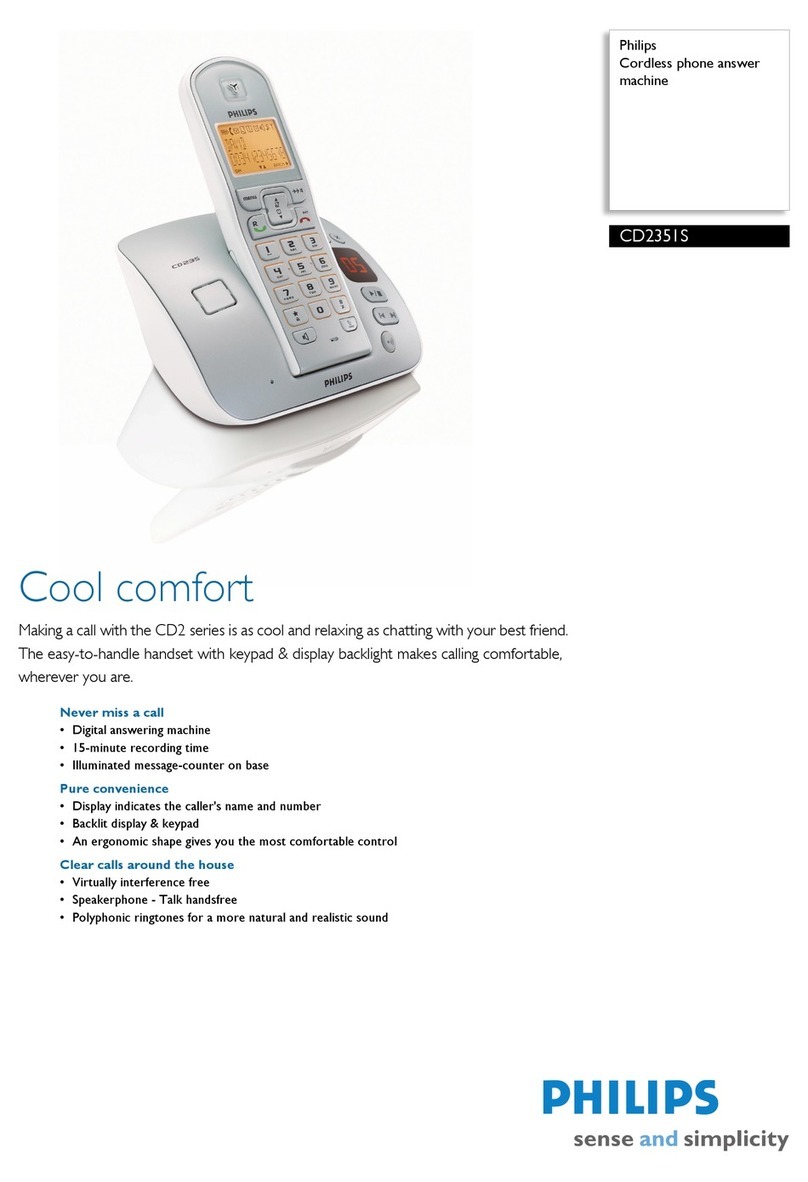 Philips CD2351S User manual