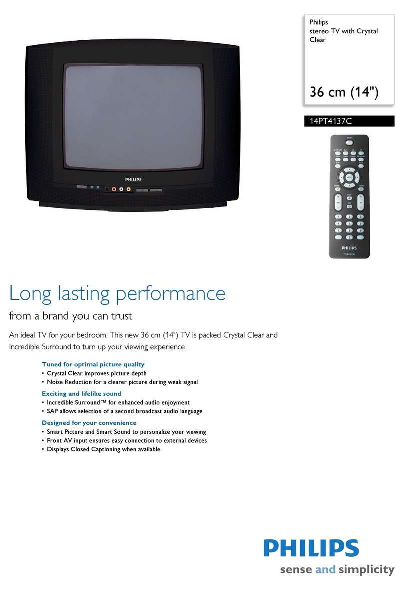 Philips 14PT4137C User manual