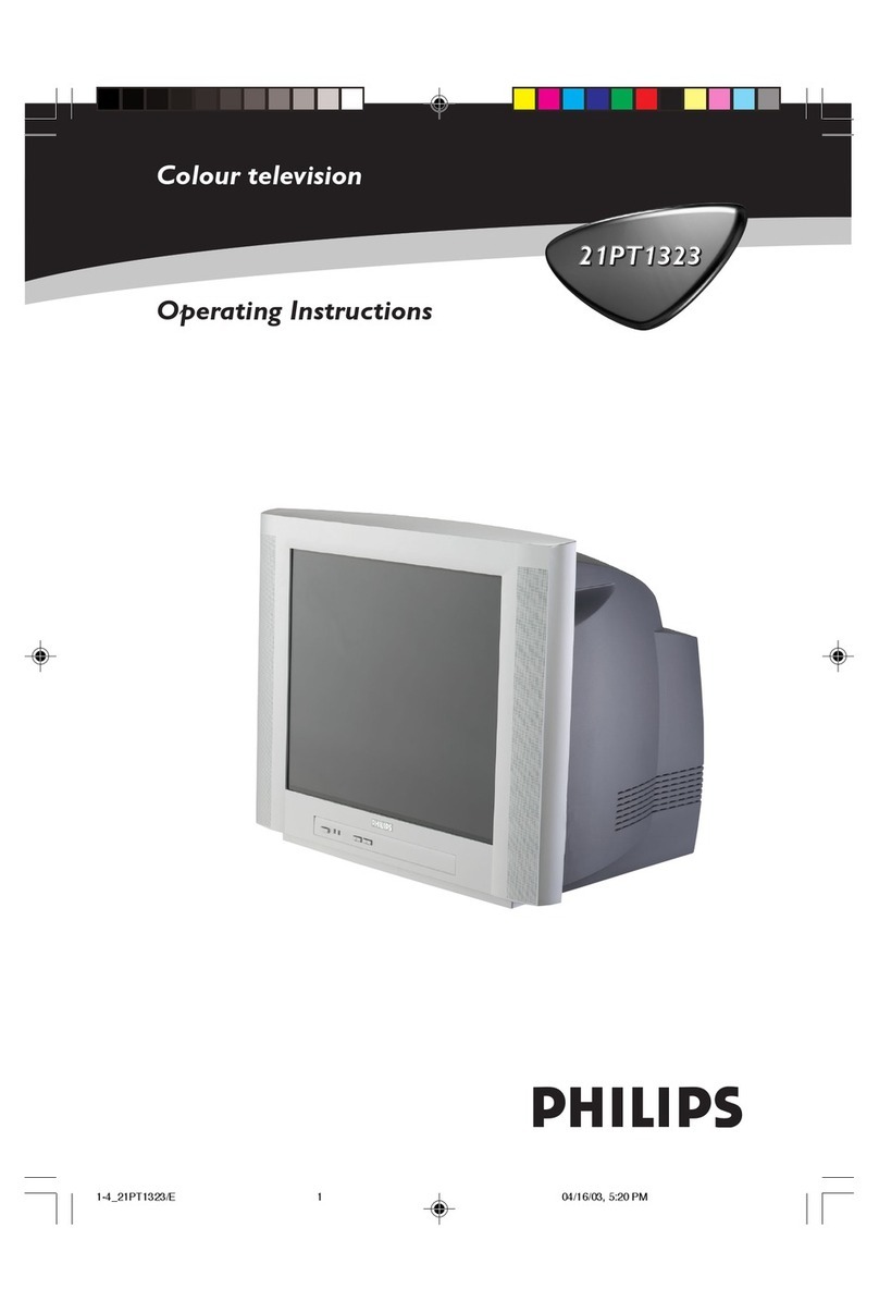 Philips 21PT1323 operating instructions