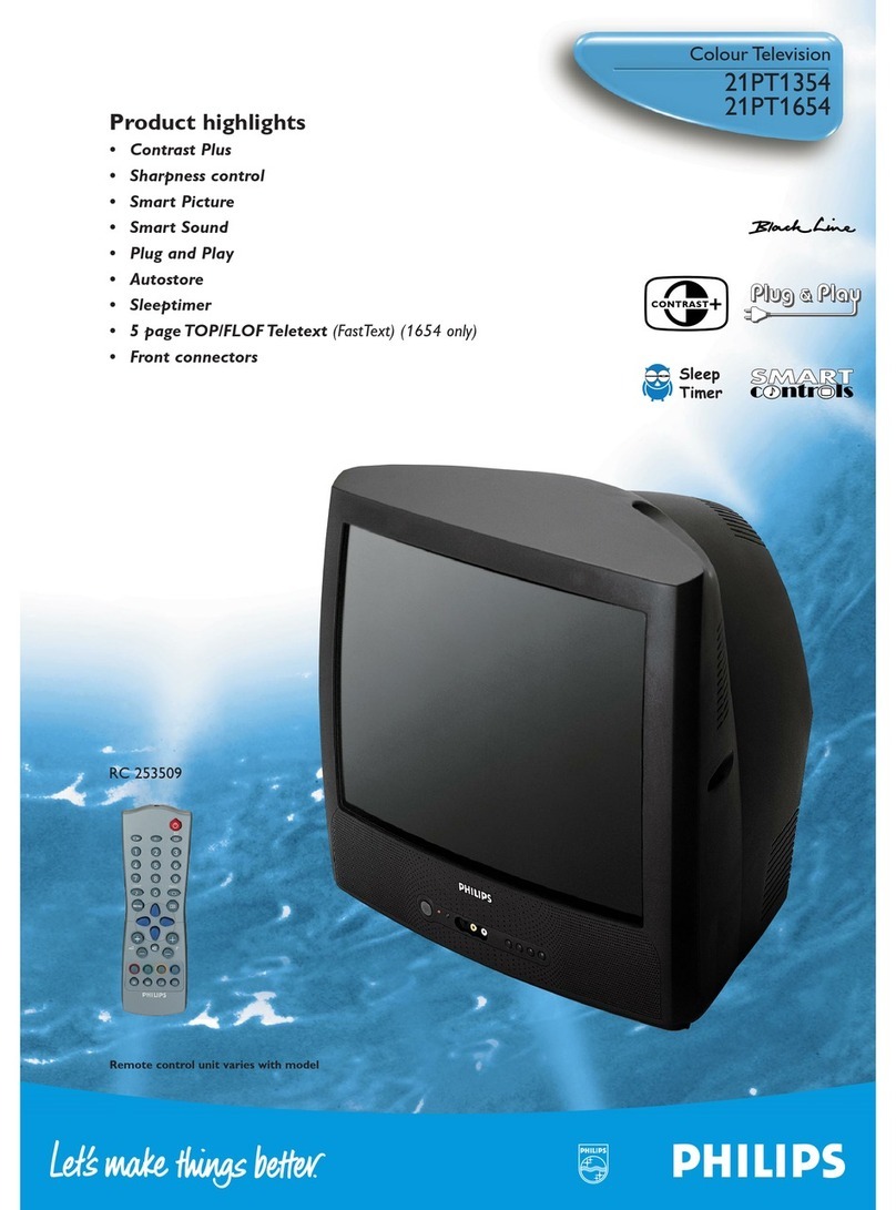 Philips 21PT1354 User manual
