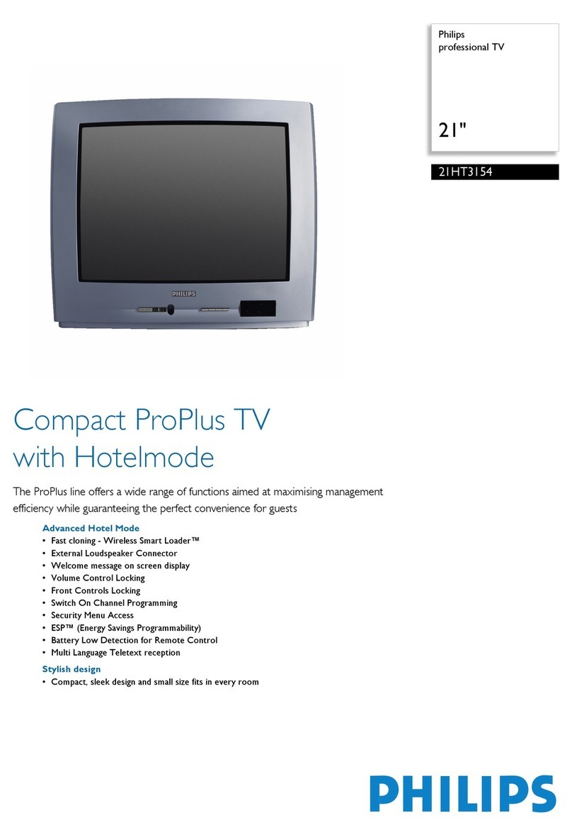 Philips 21HT3154 User manual