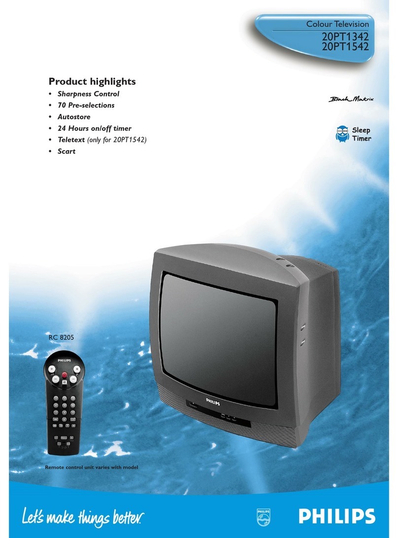 Philips 20PT1342 User manual