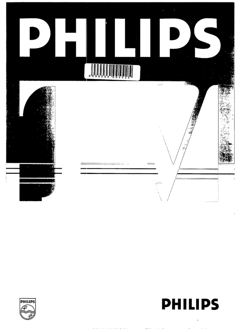 Philips 20PT155A/07 Owner's manual