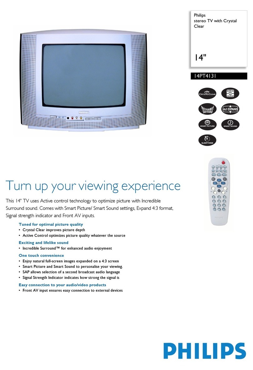 Philips 14PT4131 User manual