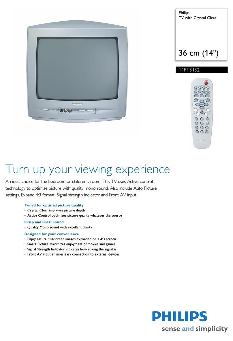 Philips 14PT3132 User manual