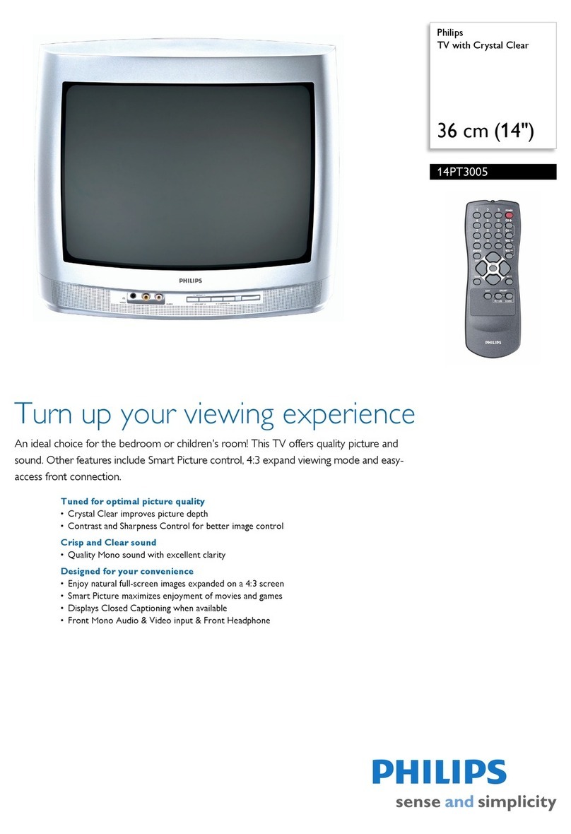 Philips 14PT3005 User manual