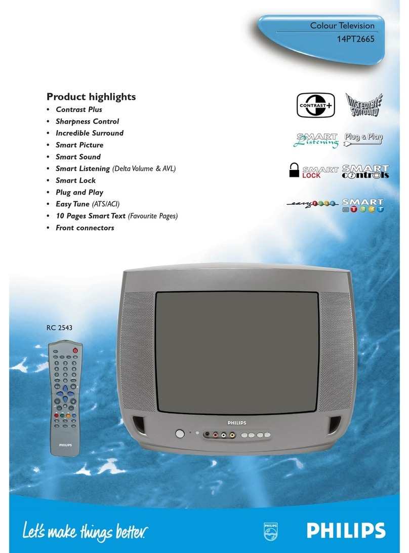 Philips 14PT2665 User manual