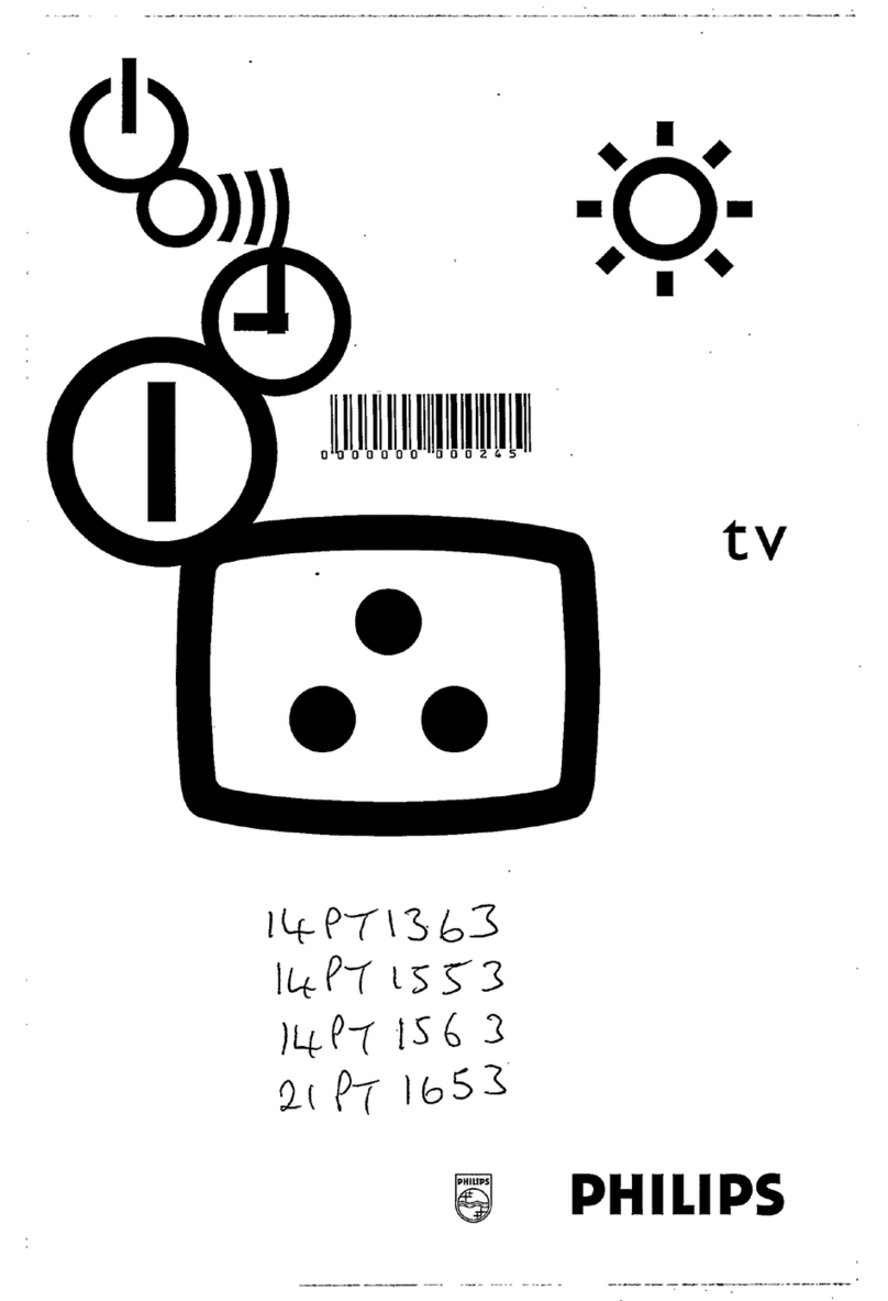 Philips 21PT1653 User manual