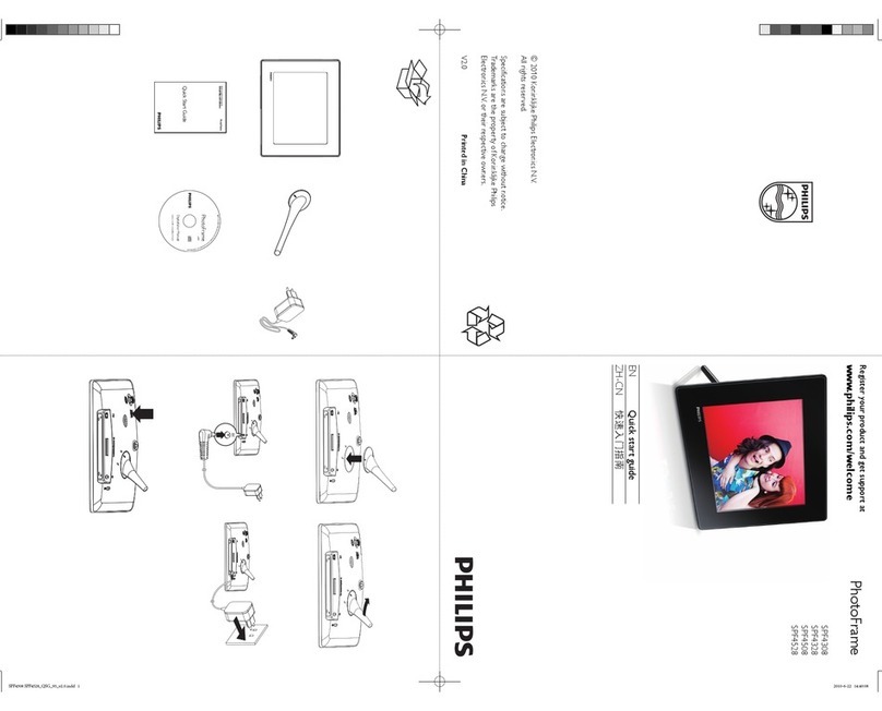 Philips SPF4308 quick start guide