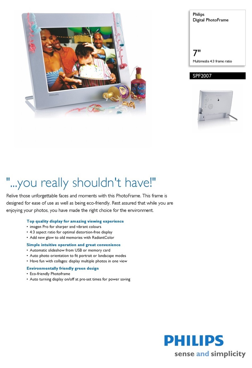 Philips SPF2007/12 User manual