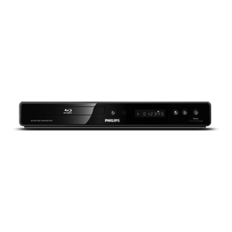 Philips BDP3010 user manual