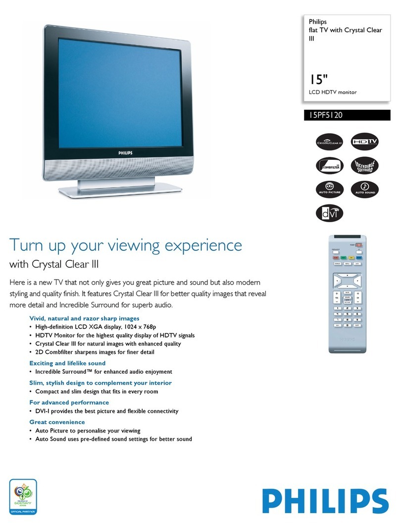 Philips 15PF5120 User manual