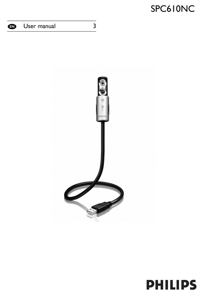 Philips SPC610NC/37 User manual
