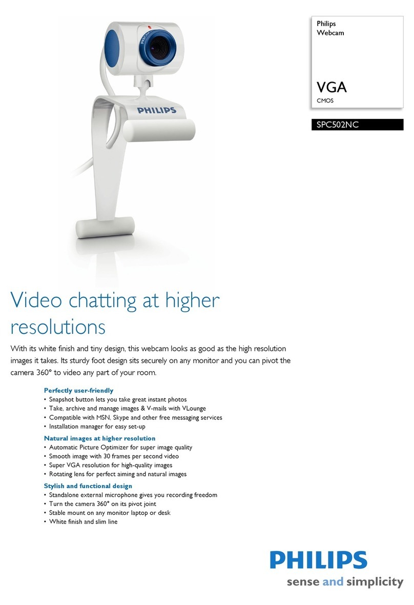 Philips SPC502NC User manual