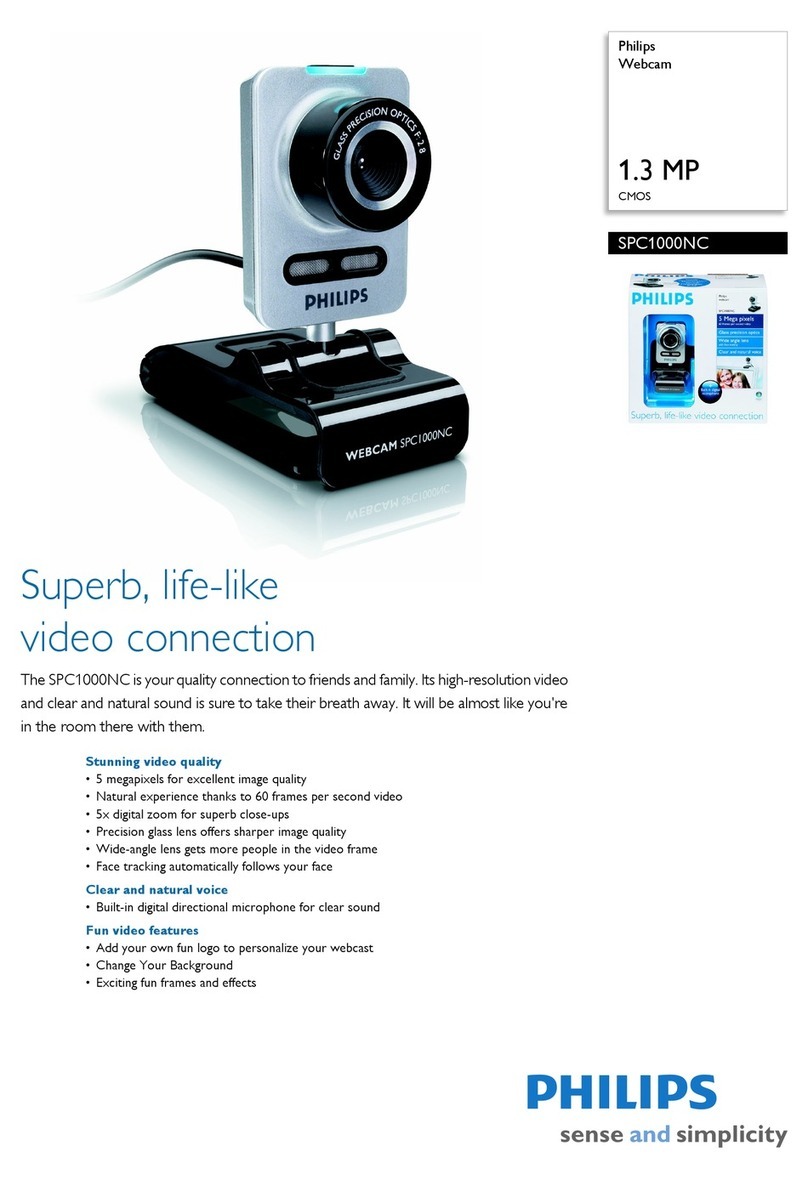 Philips SPC1000NC Specifications