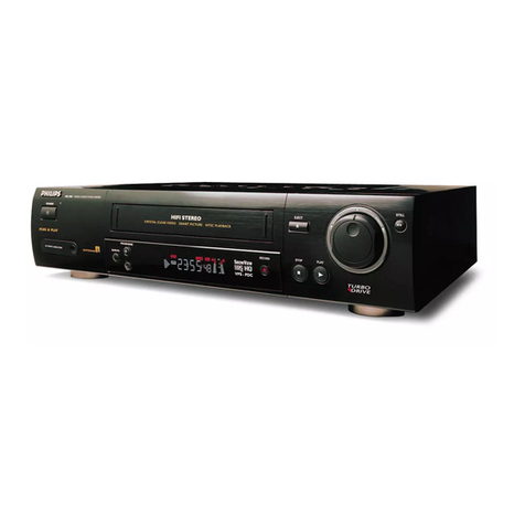 Philips VR 700 User manual