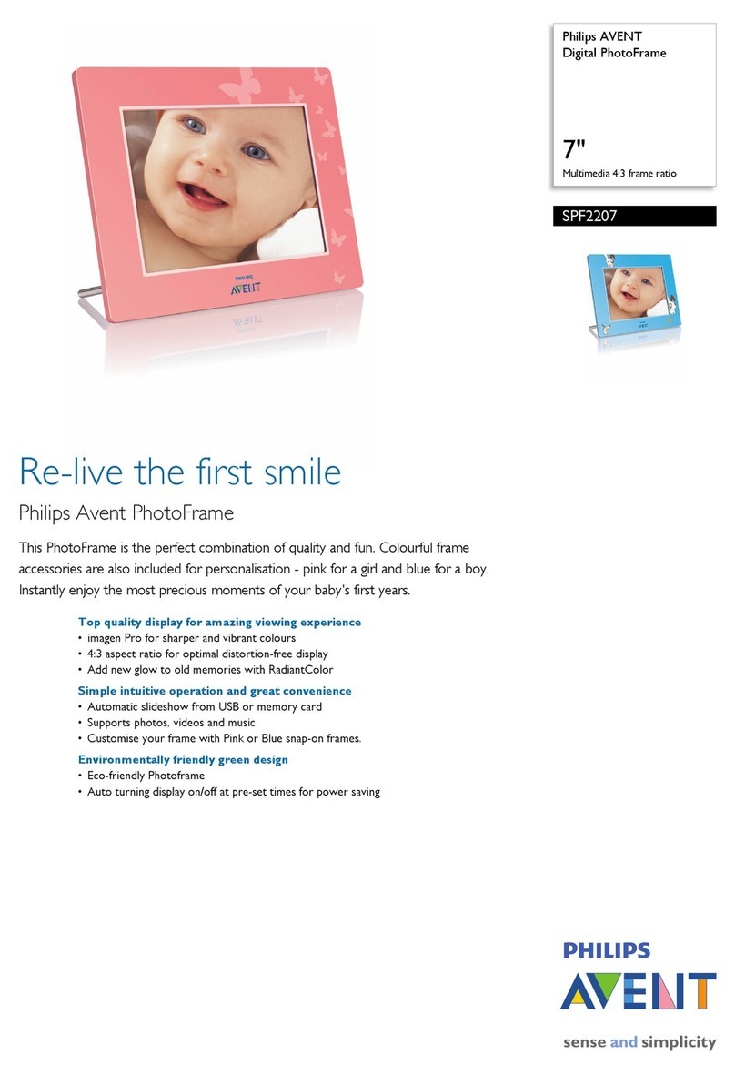 Philips AVENT AVENT SPF2207/10 Brochure & specs