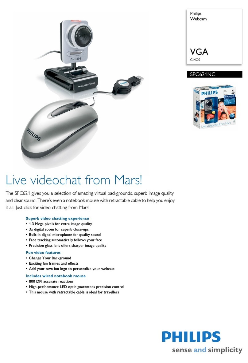 Philips VGA SPC621NC User manual
