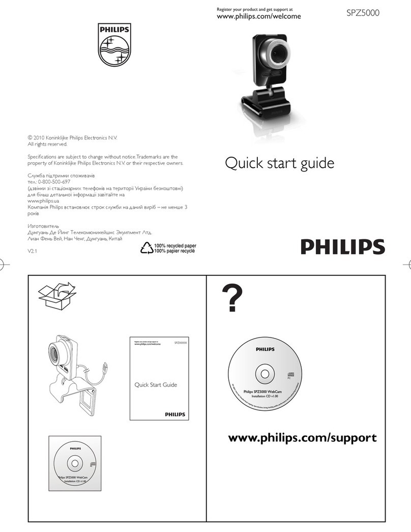 Philips SPZ5000/00 quick start guide