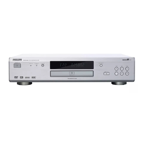 Philips DVD963SA/P01 User manual