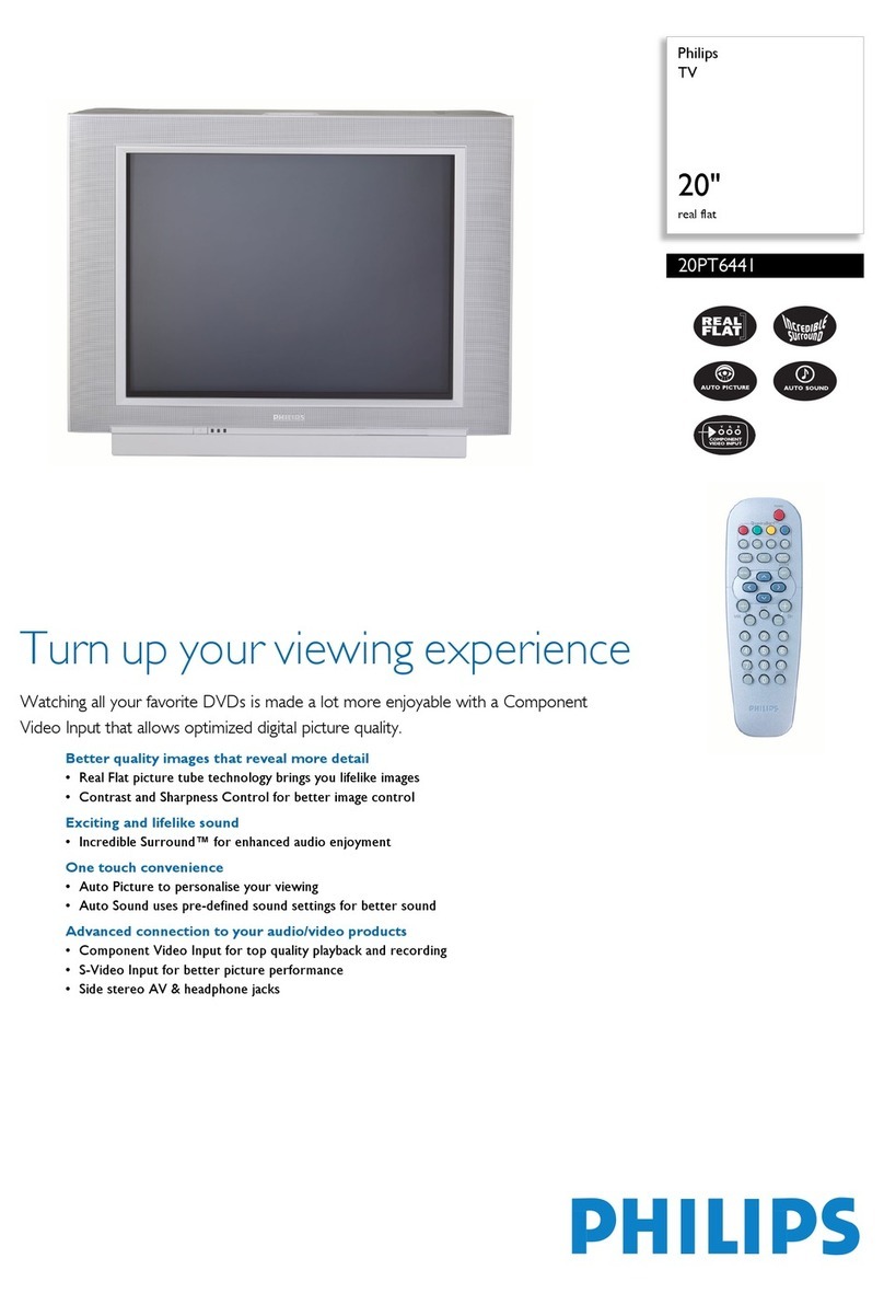 Philips 20PT6441 User manual