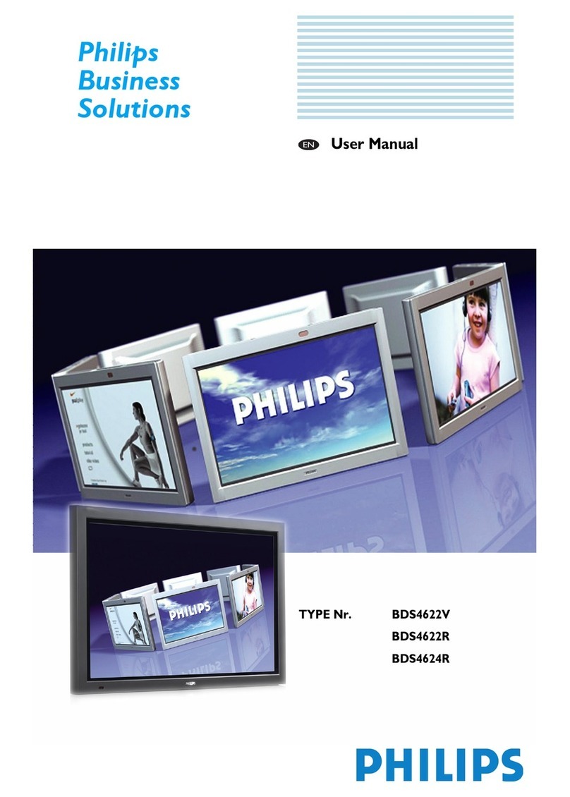 Philips BDS46622R User manual Philips BDS46622R User manual