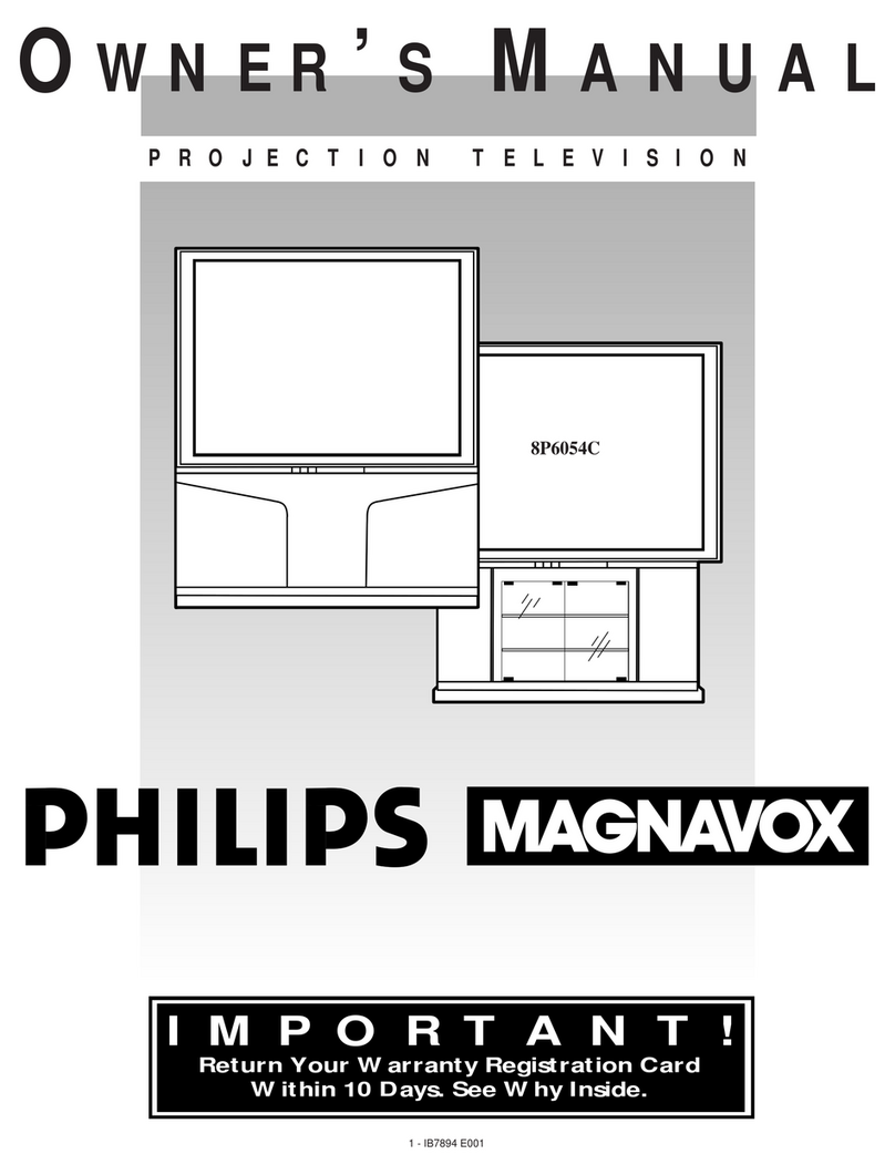 Philips Magnavox 8P6054C User manual