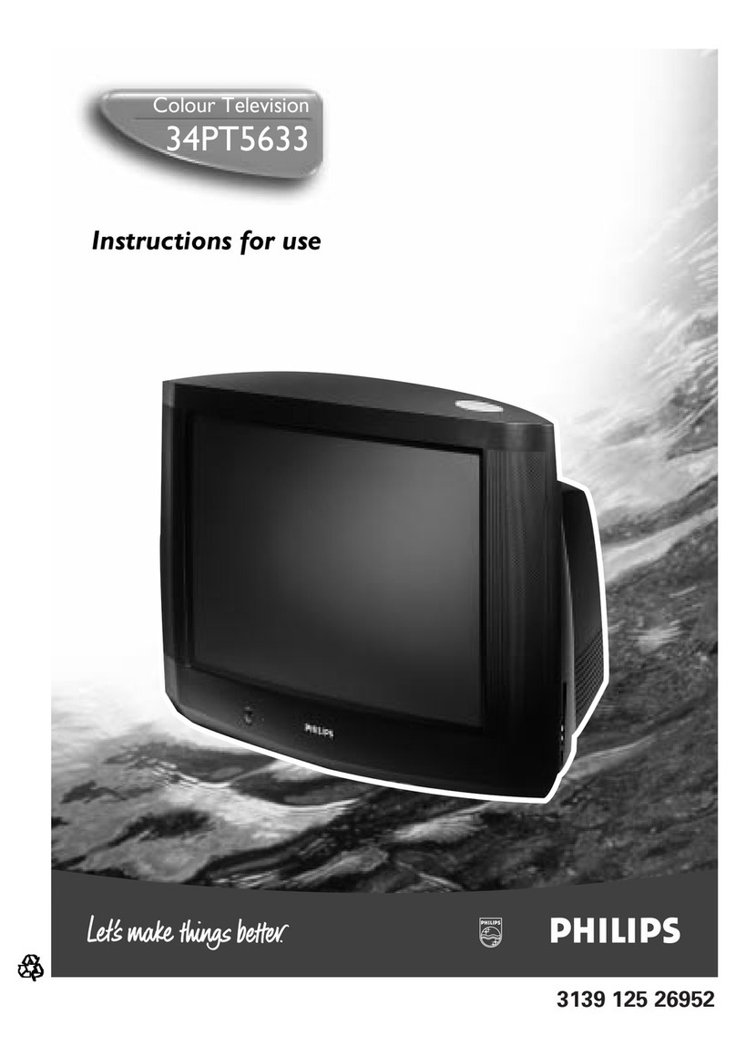 Philips 34PT5633 Instructions for use