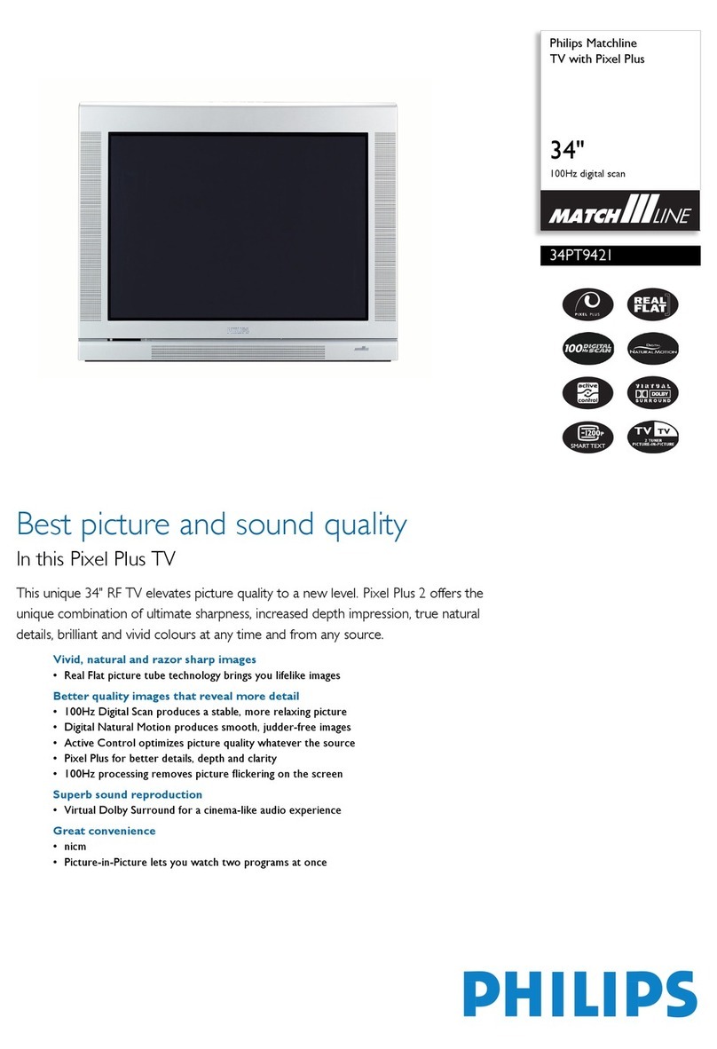 Philips 34PT9421/69R User manual