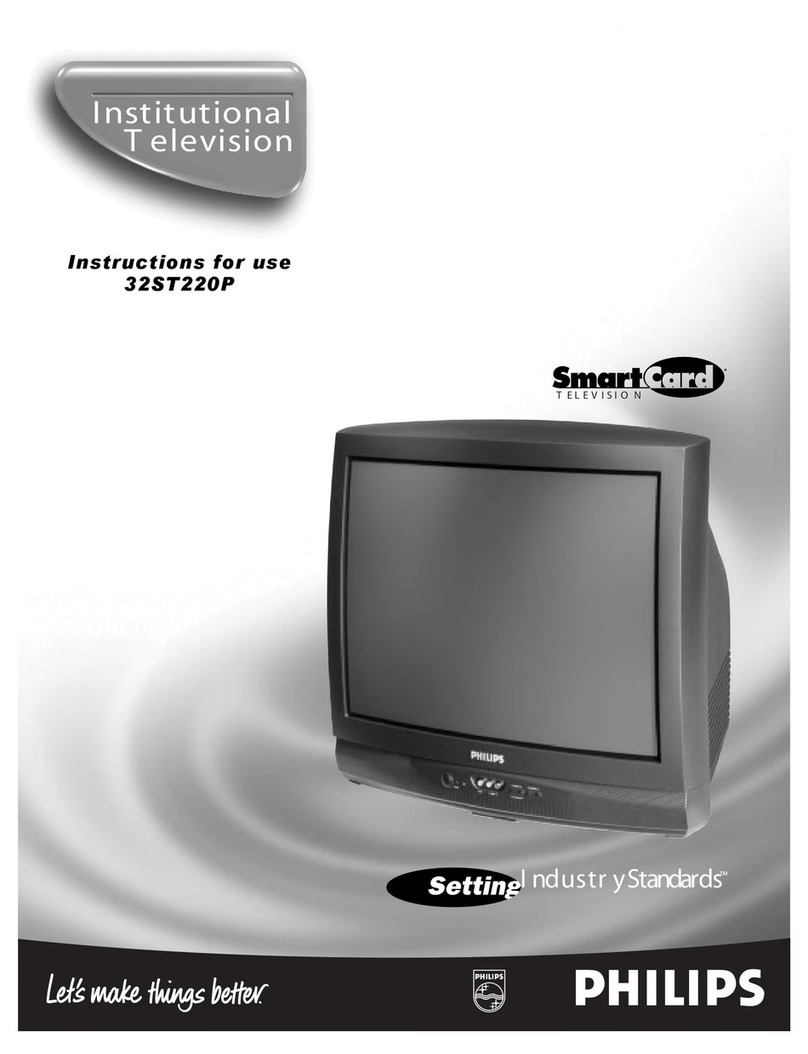 Philips 32ST220P User manual