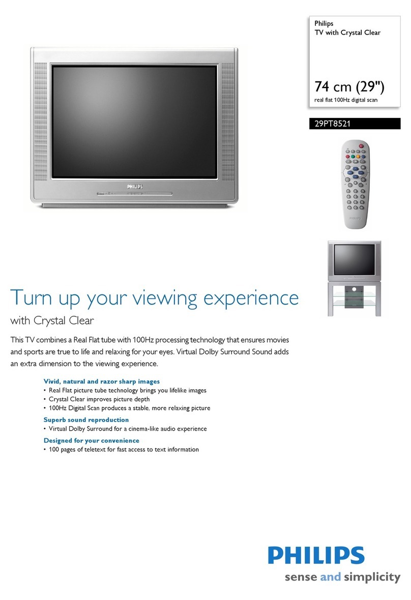 Philips 29PT8521 User manual