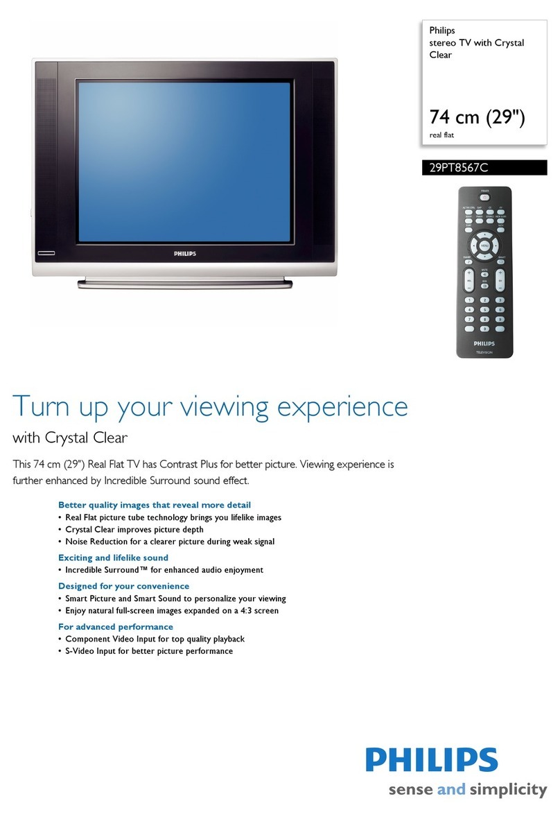 Philips 29PT8567C User manual