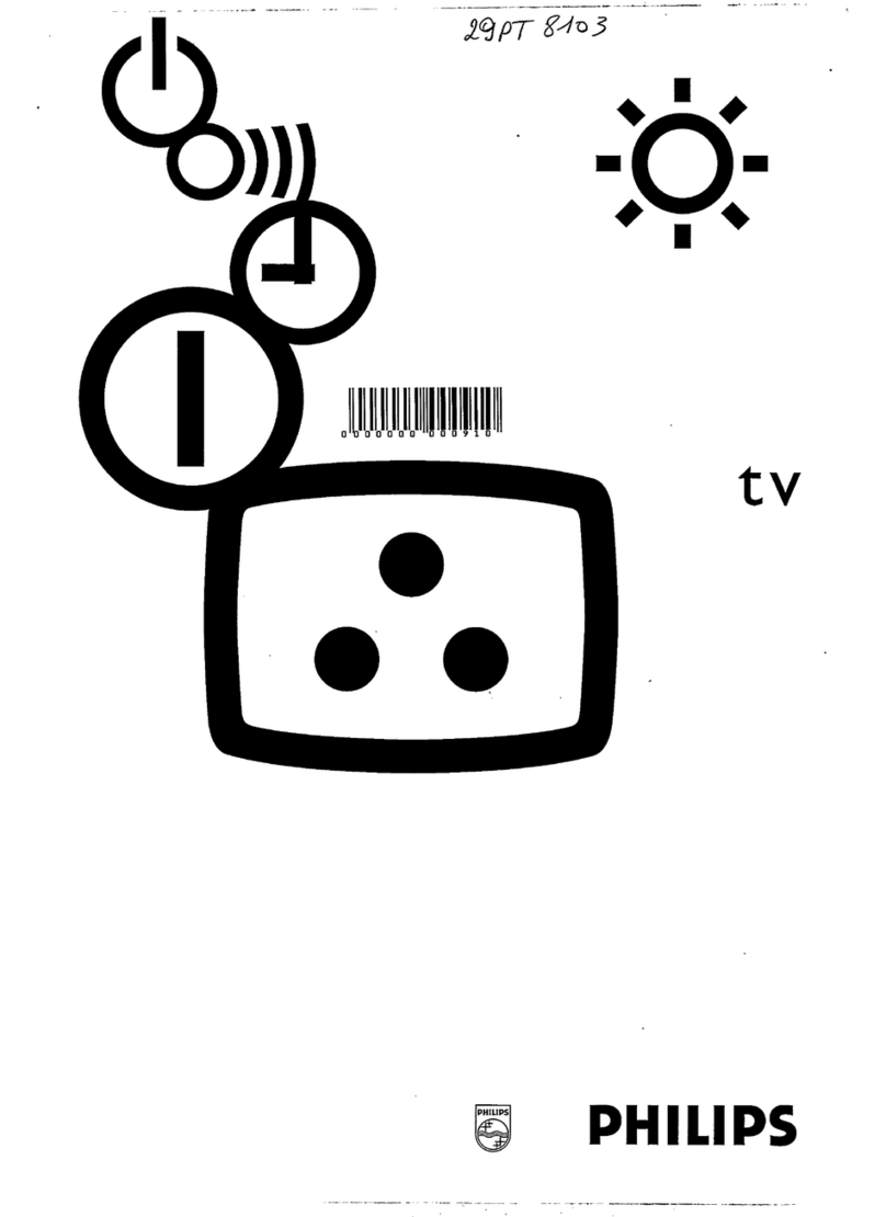 Philips 29PT8103 User manual