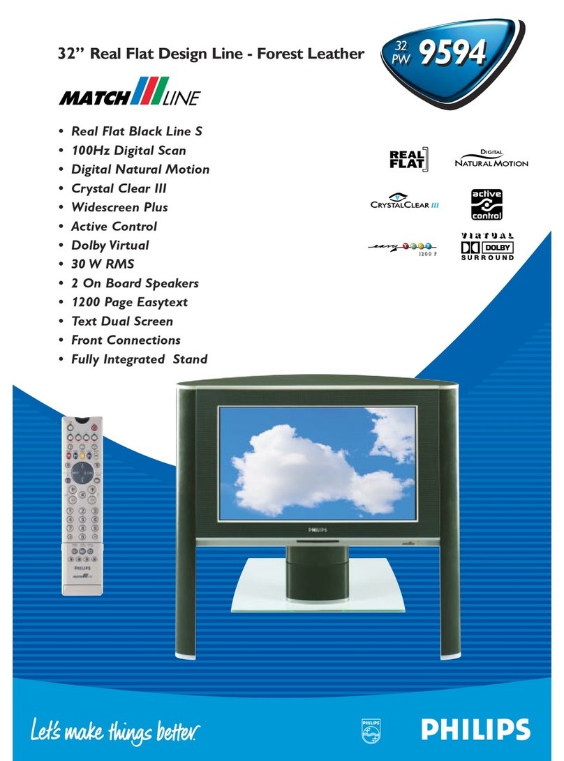 Philips 32PW9594 User manual