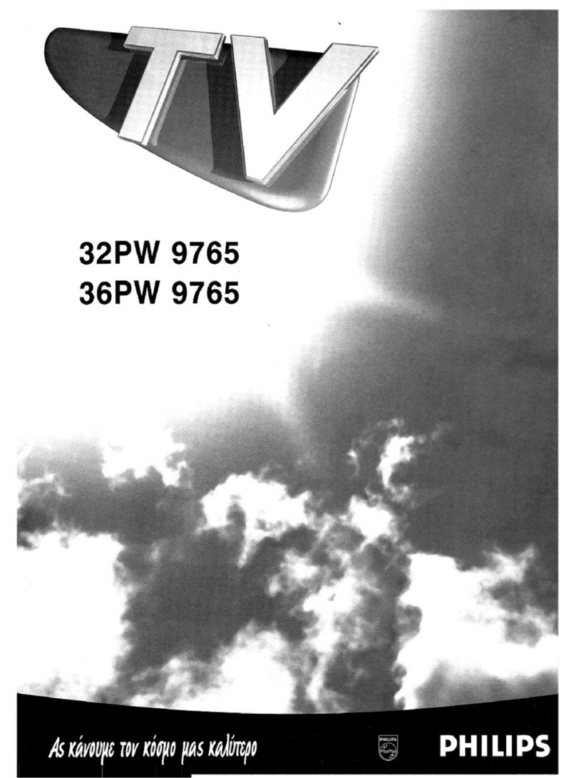 Philips MathLine 32PW9765 User manual