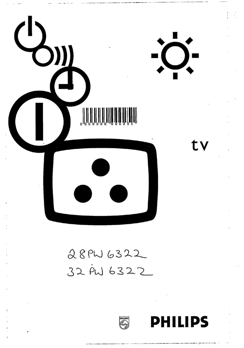 Philips 32PW6322 User manual