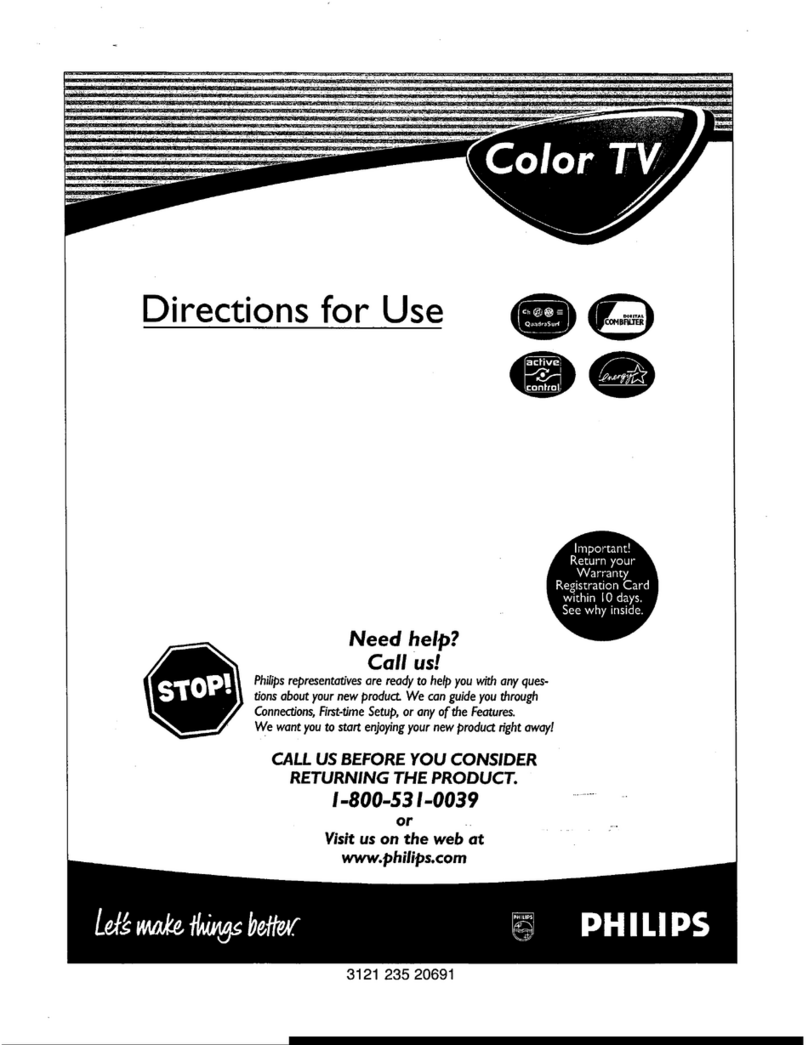 Philips 3121 235 20691 Directions for use