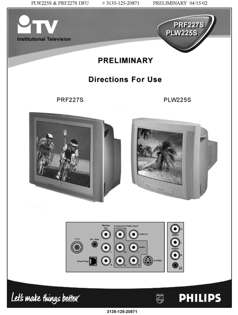 Philips 3135-125-20871 Manual