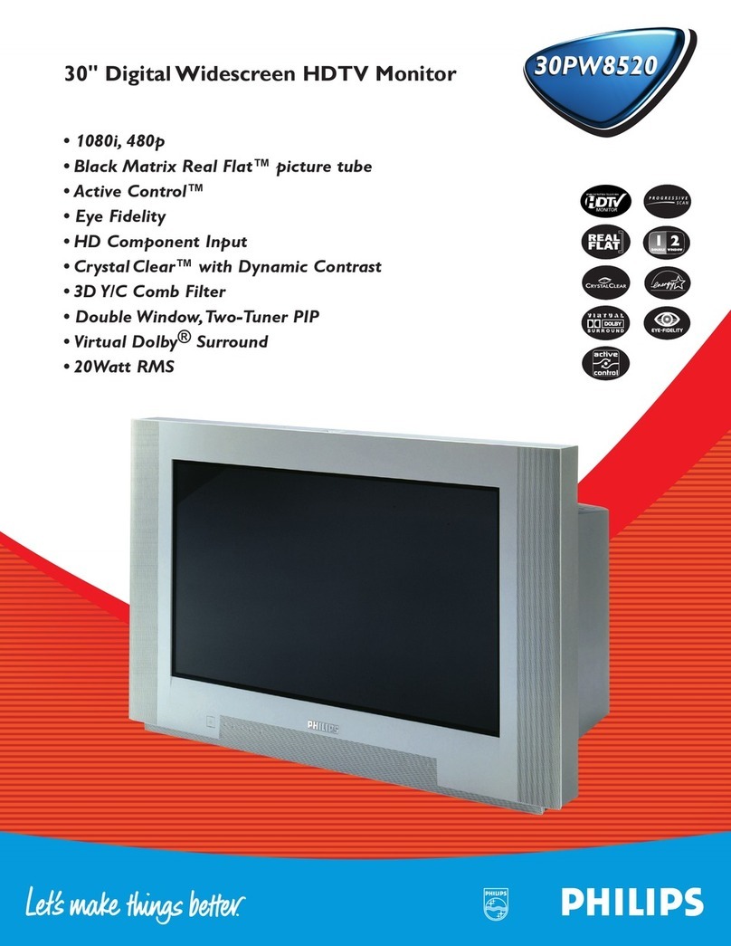 Philips 30PW8520 User manual