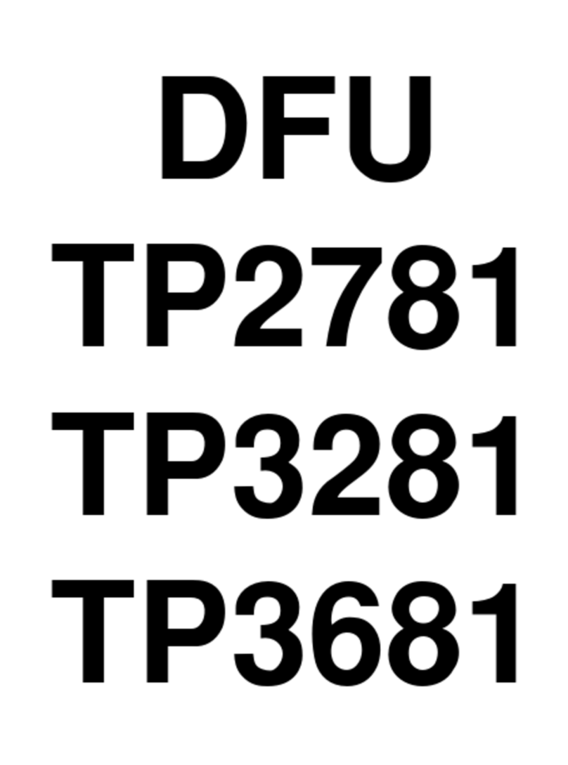Philips TP2781, TP3281, TP3681 User manual