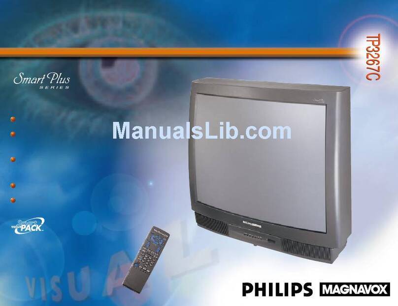Philips COLOR TV 32 INCH TABLE TP3267C Specifications