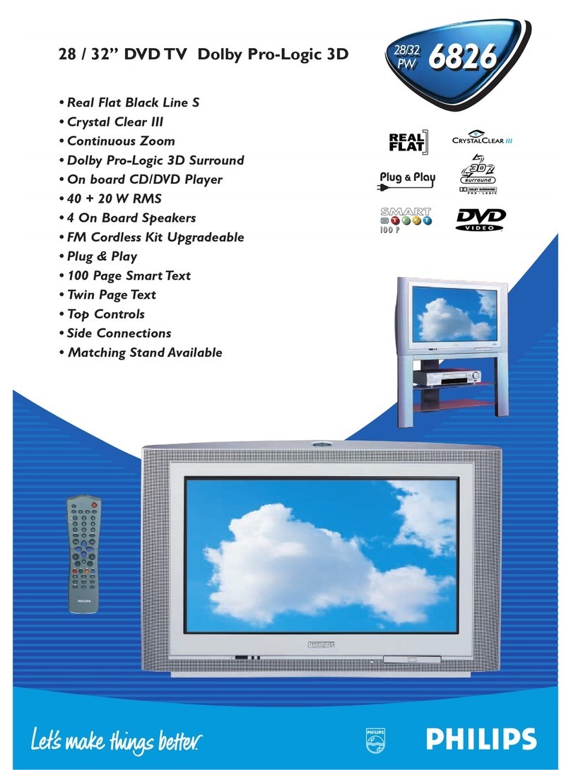 Philips 28PW6826 Specifications